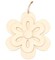 DIY Wooden Flower Craft Kit 7.5 Inch – Paintable Wood Ornament for Kids Crafts, Classroom Art Projects, Spring & Summer DIY Decorations